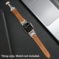 Titanium Connector-Light brown Band