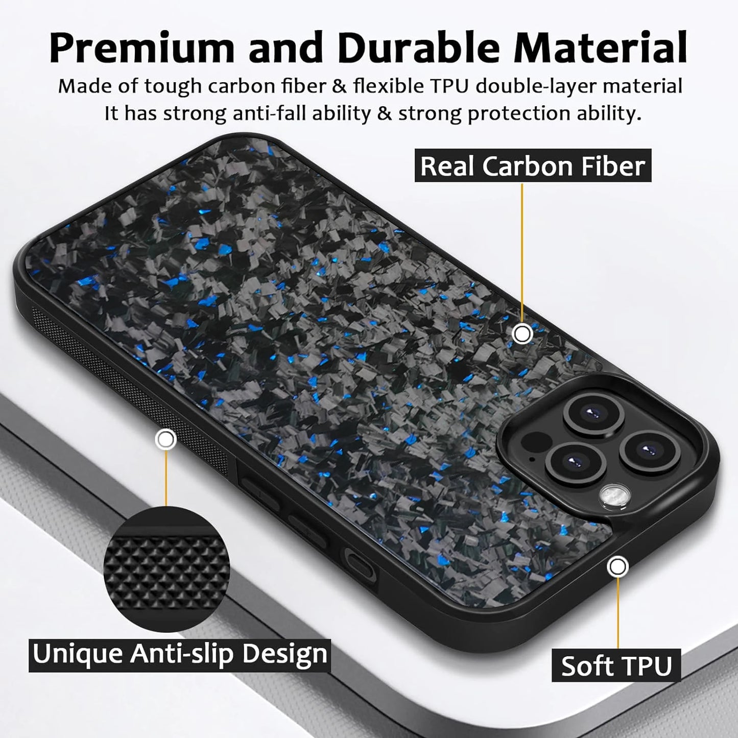 Forged Carbon Fiber - iPhone Case