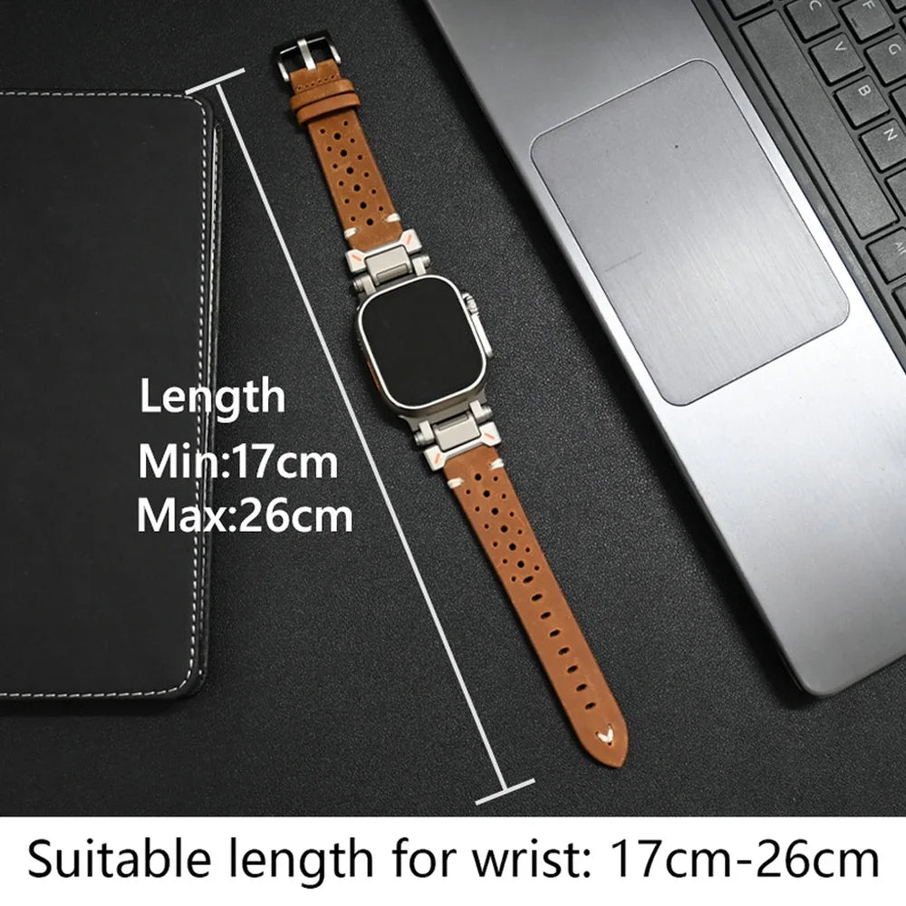 LeatherLux Edge Apple Watch Band