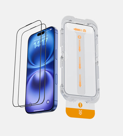 iPhone 2.5D Tempered Glass Screen Protector [3 Pack]